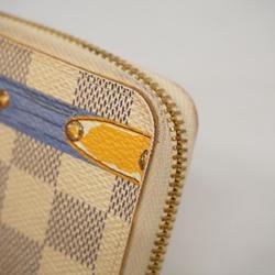 ルイ・ヴィトン(Louis Vuitton) ルイ・ヴィトン 長財布 ダミエ・アズール ポルトフォイユクレマンス N60109 ホワイトレディース