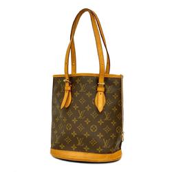 ルイ・ヴィトン(Louis Vuitton) ルイ・ヴィトン トートバッグ モノグラム バケットPM M42238 ブラウンレディース