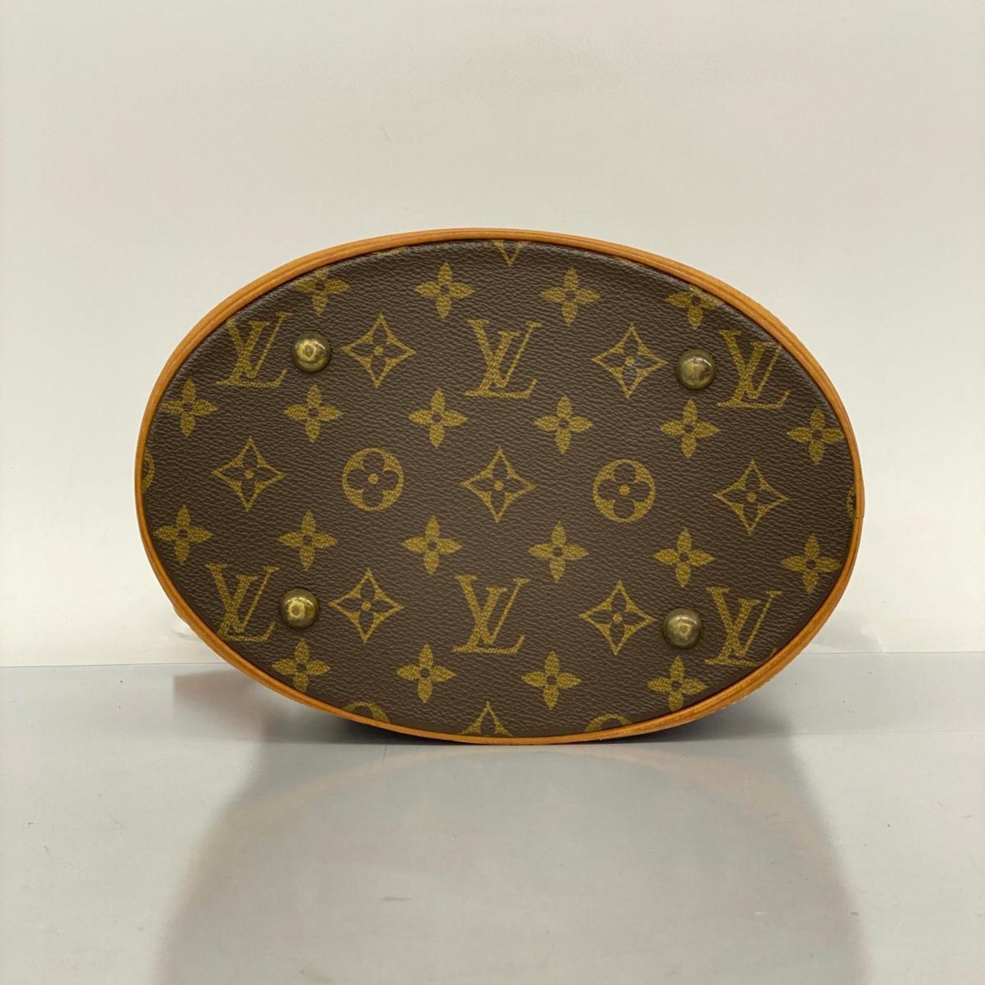 ルイ・ヴィトン(Louis Vuitton) ルイ・ヴィトン トートバッグ モノグラム バケットPM M42238 ブラウンレディース