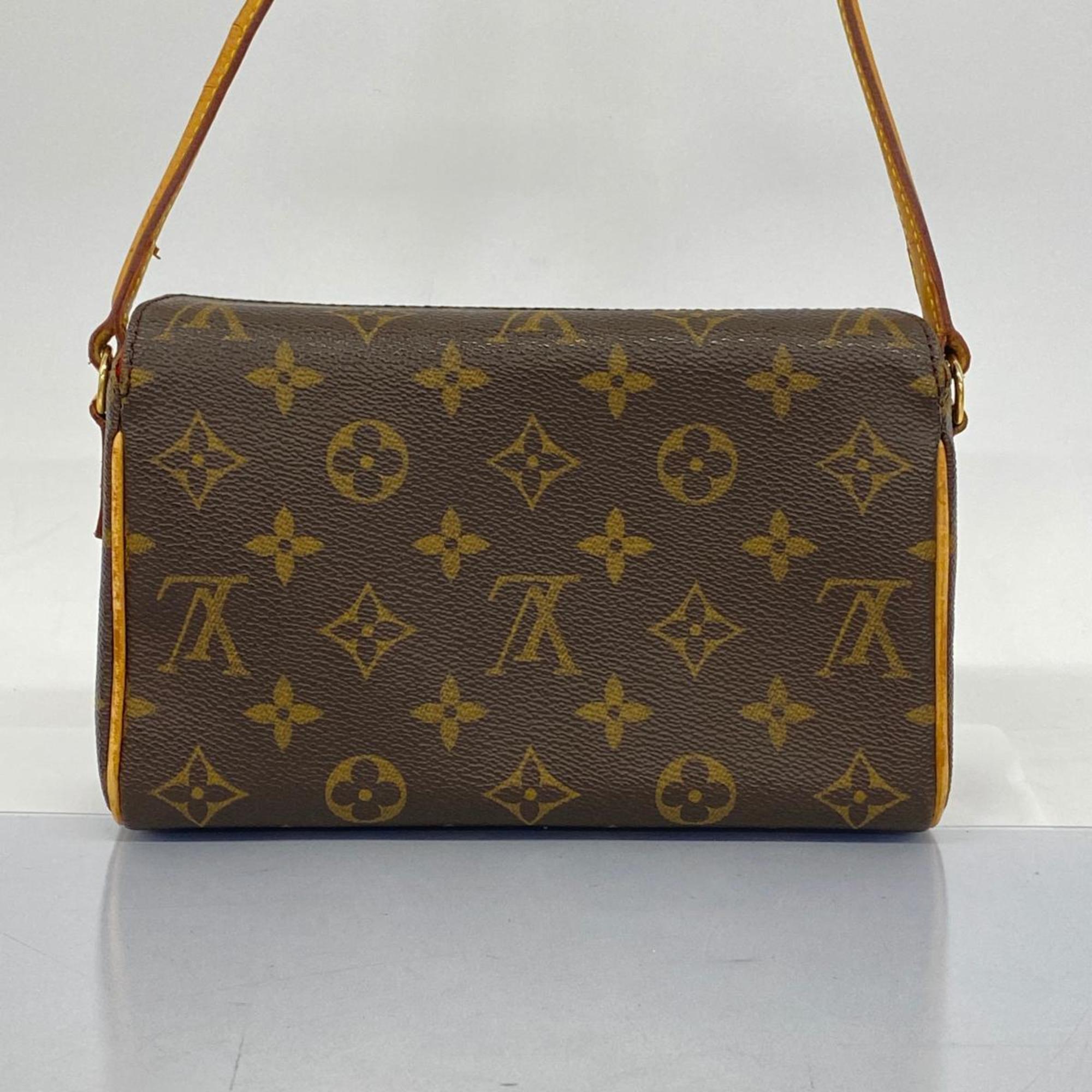 ルイ・ヴィトン(Louis Vuitton) ルイ・ヴィトン ハンドバッグ モノグラム レシタル M51900 ブラウンレディース