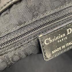 クリスチャン・ディオール(Christian Dior) クリスチャンディオール トートバッグ カナージュ レザー ブラック   レディース