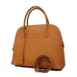 エルメス(Hermes) エルメス ハンドバッグ ボリード31 □B刻印 クシュベル ゴールド   レディース