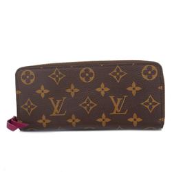 ルイ・ヴィトン(Louis Vuitton) ルイ・ヴィトン 長財布 モノグラム ポルトフォイユクレマンス M60742 フューシャレディース