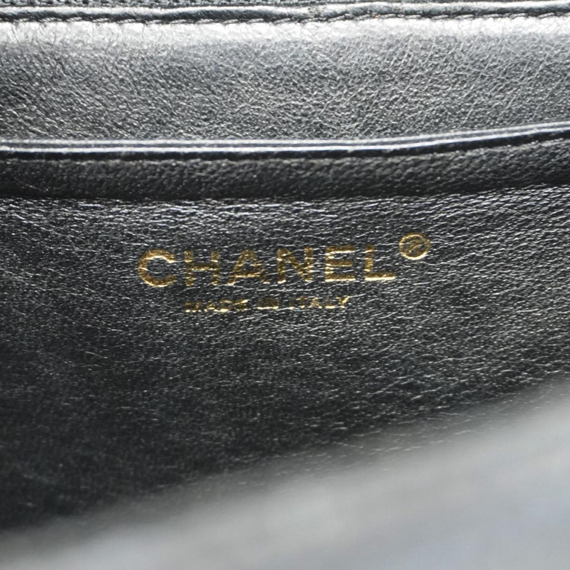 シャネル(Chanel) シャネル ハンドバッグ マトラッセ キャビアスキン ブラック  レディース