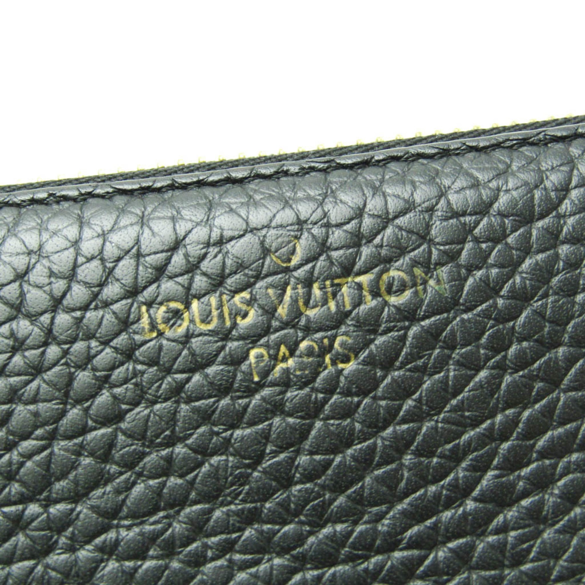 ルイ・ヴィトン(Louis Vuitton) トリヨン ポルトフォイユ コメット M63102 レディース  トリヨンレザー 長財布（二つ折り） ノワール