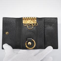 グッチ(Gucci) グッチ キーケース GGマーモント 435305 レザー ブラック   メンズ