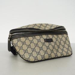 グッチ(Gucci) グッチ ボディバッグ GGスプリーム 233269  ネイビー   メンズ レディース