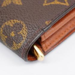 ルイ・ヴィトン(Louis Vuitton) ルイ・ヴィトン 長財布 モノグラム ポルトモネクレディ M61725 ブラウンレディース