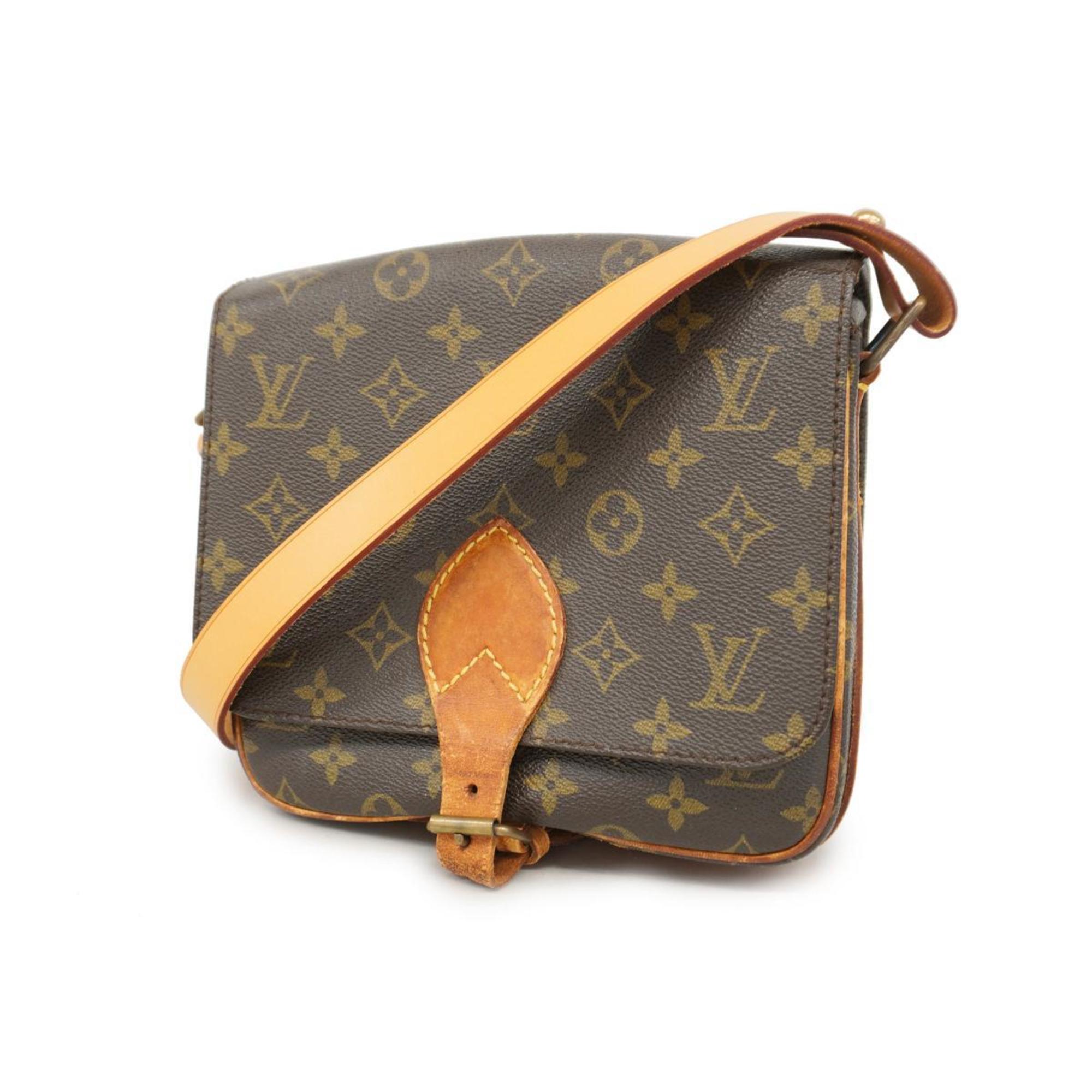 ルイ・ヴィトン(Louis Vuitton) ルイ・ヴィトン ショルダーバッグ モノグラム カルトシエールMM M51253 ブラウンレディース |  eLADY Globazone