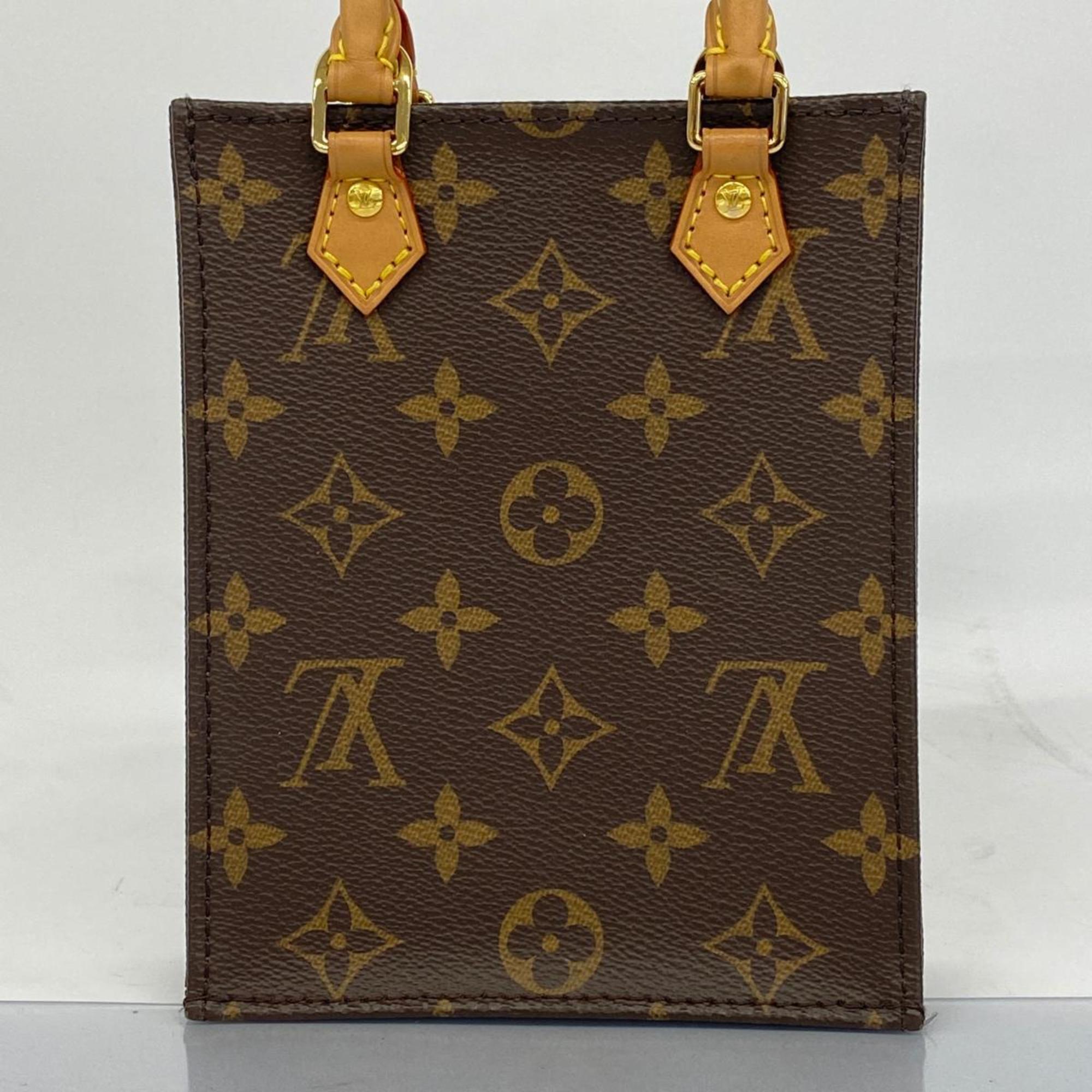 ルイ・ヴィトン(Louis Vuitton) ルイ・ヴィトン ショルダーバッグ モノグラム プティットサックプラ M81295 ブラウンレディース