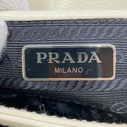 プラダ(Prada) プラダ ショルダーバッグ レザー アイボリー   レディース