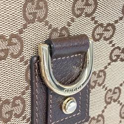 グッチ(Gucci) グッチ ハンドバッグ GGキャンバス アビー 130738 キャンバス ブラウン シャンパン  レディース