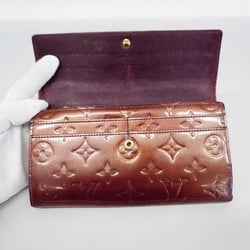 ルイ・ヴィトン(Louis Vuitton) ルイ・ヴィトン 長財布 ヴェルニ ポルトフォイユサラ M93577 ヴィオレットレディース