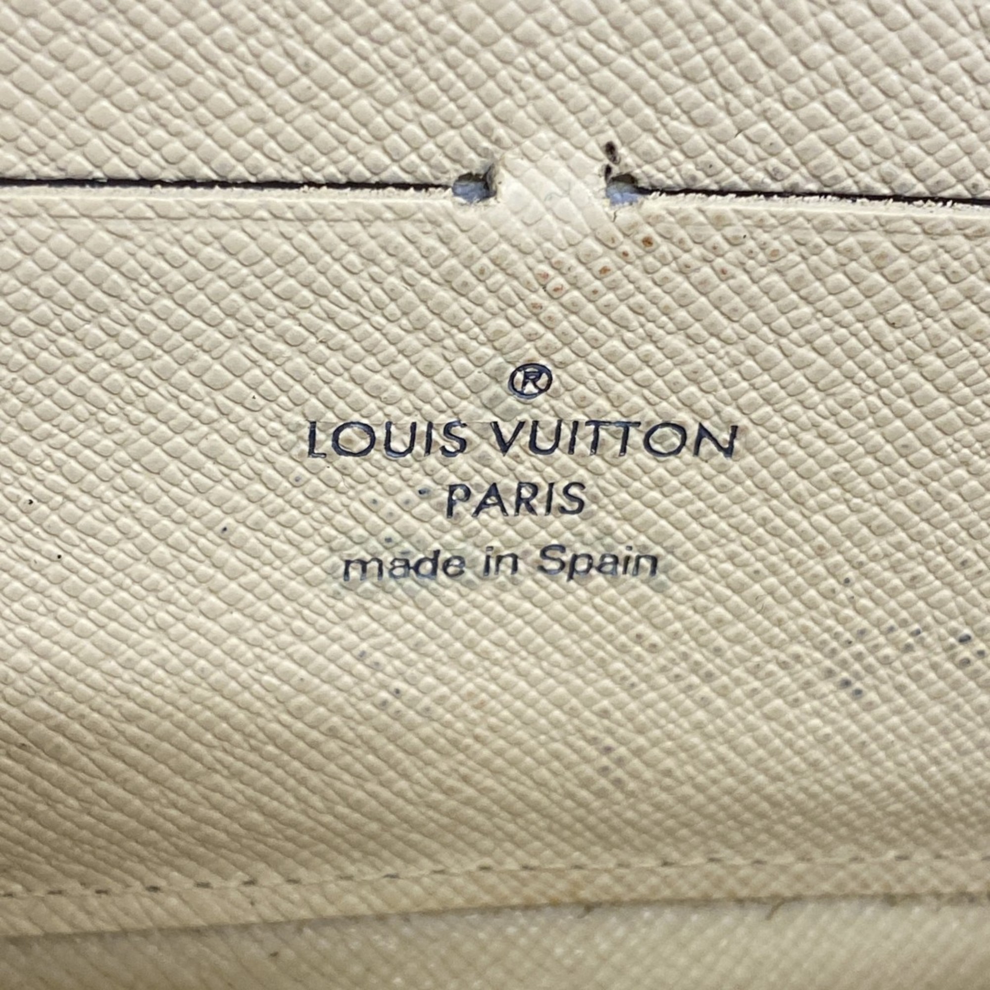 ルイ・ヴィトン(Louis Vuitton) ルイ・ヴィトン 長財布 ダミエ・アズール ジッピーウォレット N60019 ホワイトメンズ レディース