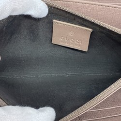 グッチ(Gucci) グッチ 長財布 GGスプリーム ニース 309758  ピンク ベージュ レディース