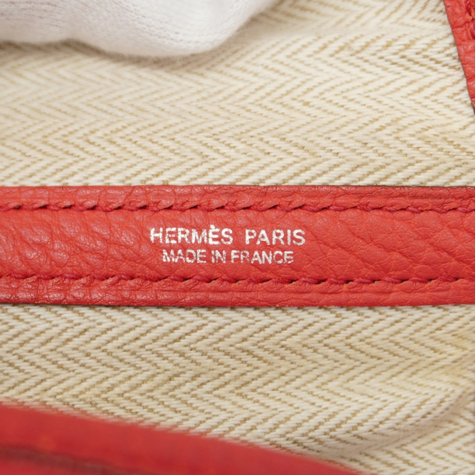 エルメス(Hermes) エルメス トートバッグ ガーデンPM ネゴンダ ブーケンビリア  □N刻印レディース