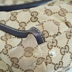 グッチ(Gucci) グッチ ハンドバッグ GGキャンバス アビー 189831 キャンバス ブラウン シャンパンレディース