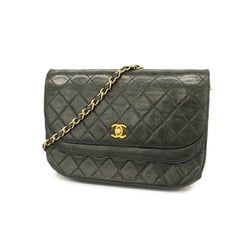 シャネル(Chanel) シャネル ショルダーバッグ マトラッセ ラムスキン ブラック レディース