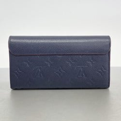 ルイ・ヴィトン(Louis Vuitton) ルイ・ヴィトン 長財布 モノグラム・アンプラント ポルトフォイユポンヌフ M62127 マリーヌルージュレディース