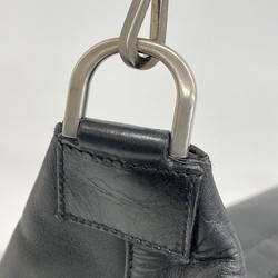 グッチ(Gucci) グッチ ショルダーバッグ バンブー 000 0833 レザー ブラックレディース