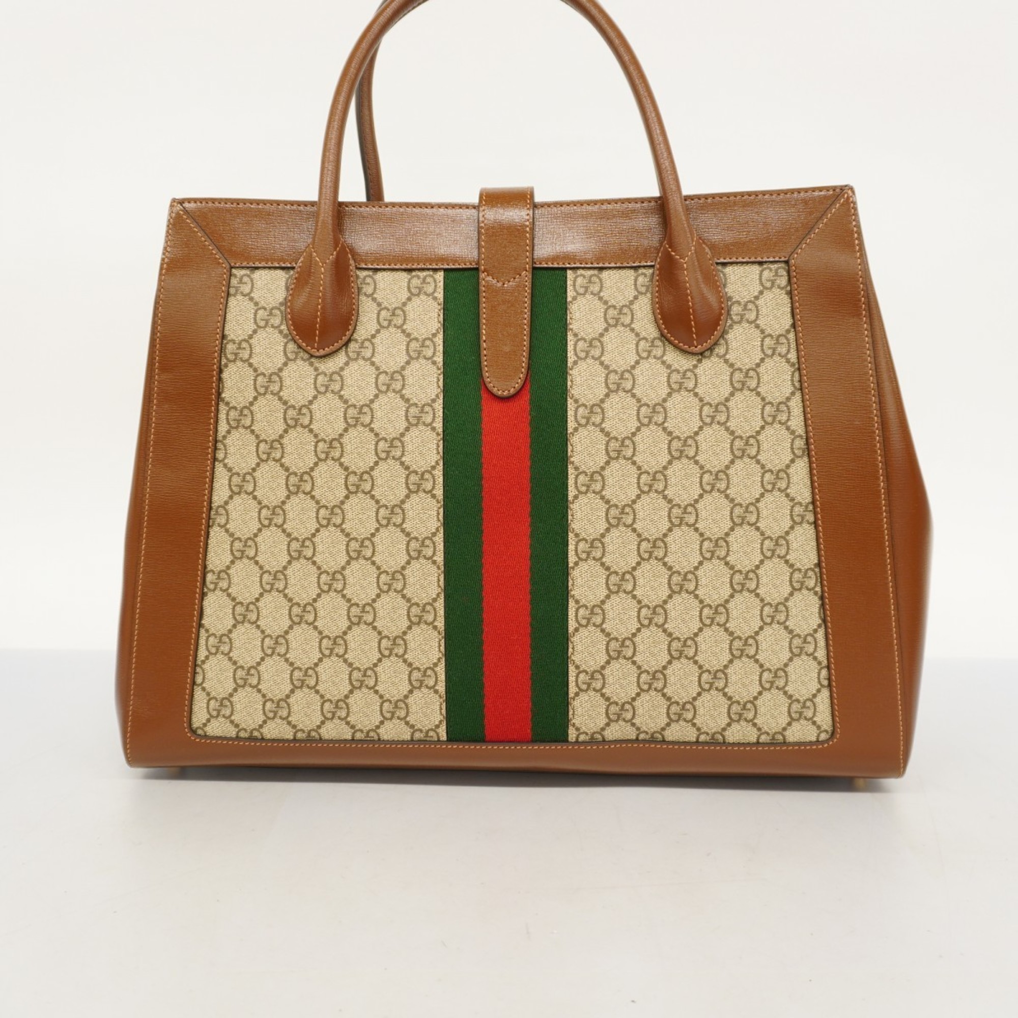 グッチ(Gucci) グッチ ハンドバッグ GGスプリーム シェリーライン ジャッキー 649015  ブラウン レディース