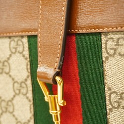 グッチ(Gucci) グッチ ハンドバッグ GGスプリーム シェリーライン ジャッキー 649015  ブラウン レディース