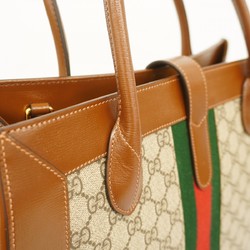 グッチ(Gucci) グッチ ハンドバッグ GGスプリーム シェリーライン ジャッキー 649015  ブラウン レディース