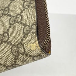 グッチ(Gucci) グッチ 長財布 GGスプリーム 473953  ベージュ ブラウン メンズ レディース