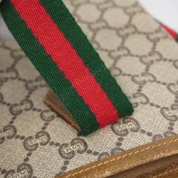 グッチ(Gucci) グッチ トートバッグ GGプラス シェリーライン  ベージュ ブラウン レディース