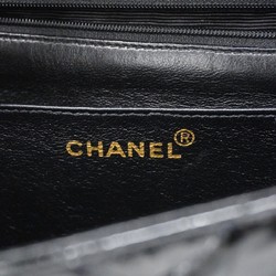 シャネル(Chanel) シャネル ショルダーバッグ マトラッセ パテントレザー ブラック レディース