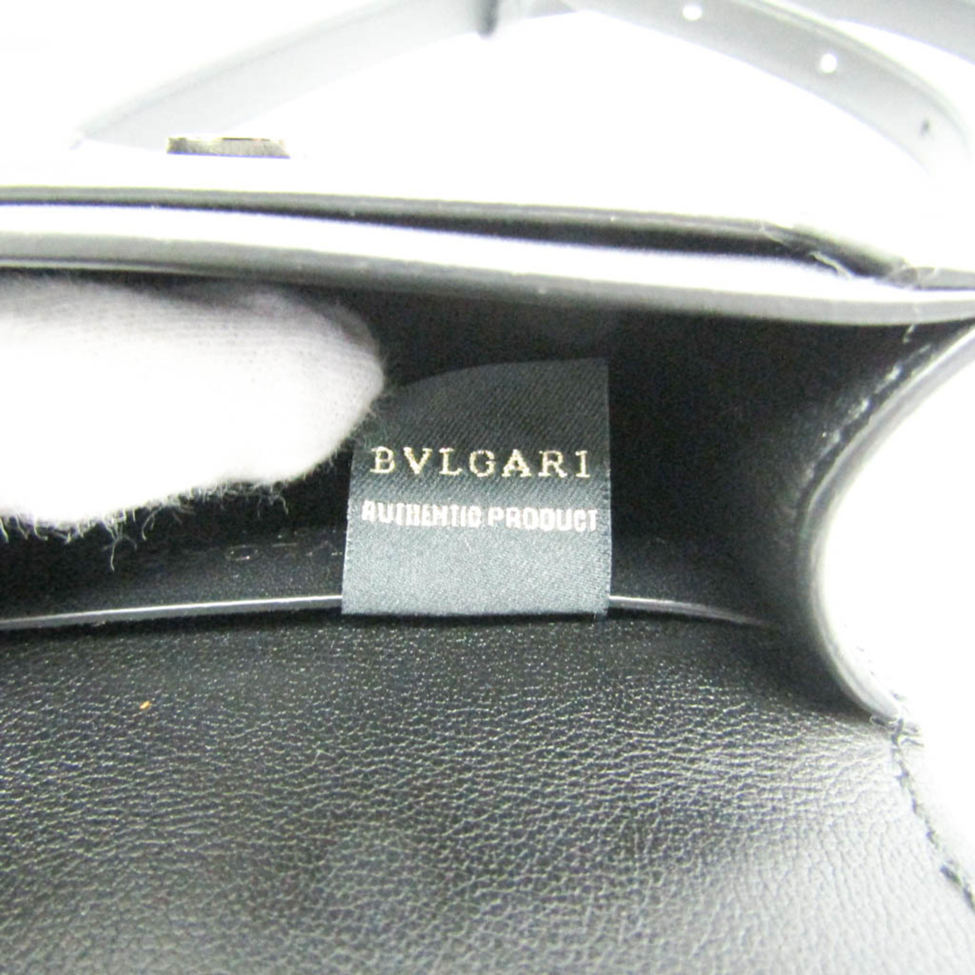 ブルガリ(Bvlgari) セルペンティ フォーエバー マイクロバッグ 293914 メンズ,レディース レザー ショルダーバッグ ブラック