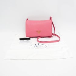 プラダ(Prada) VIT.DAINO 1BH031 レディース レザー ショルダーバッグ ピンク