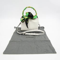 バレンシアガ(Balenciaga) 570093 レディース レザー ハンドバッグ,ショルダーバッグ ホワイト