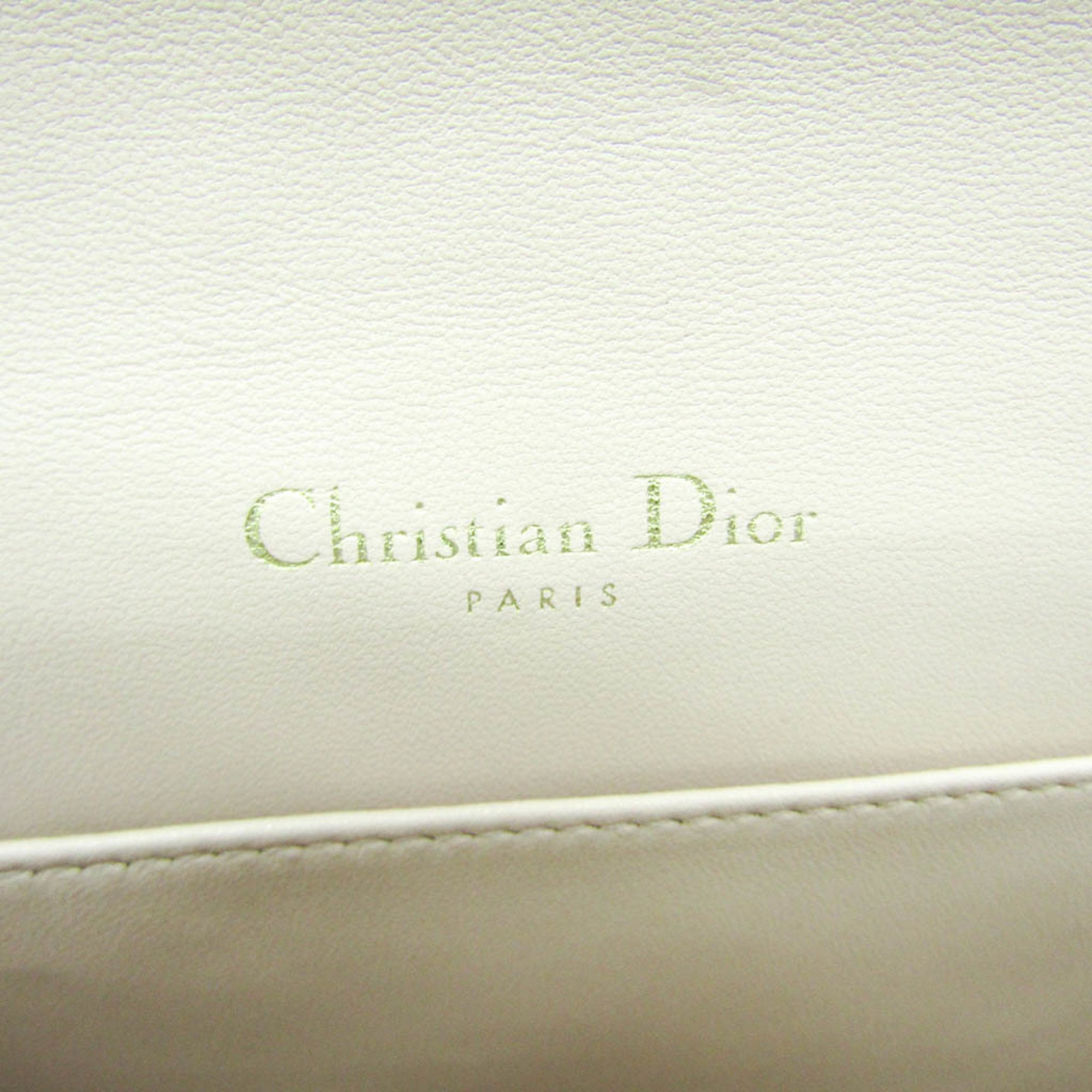 クリスチャン・ディオール(Christian Dior) カナージュ/レディ・ディオール レディース レザー ポーチ,ショルダーバッグ ベビーピンク