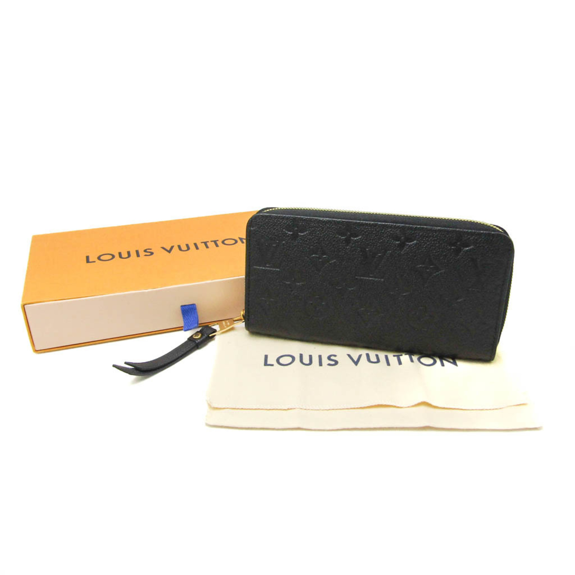 ルイ・ヴィトン(Louis Vuitton) モノグラムアンプラント ジッピーウォレット M61864 レディース モノグラムアンプラント 長財布（二つ折り） ノワール