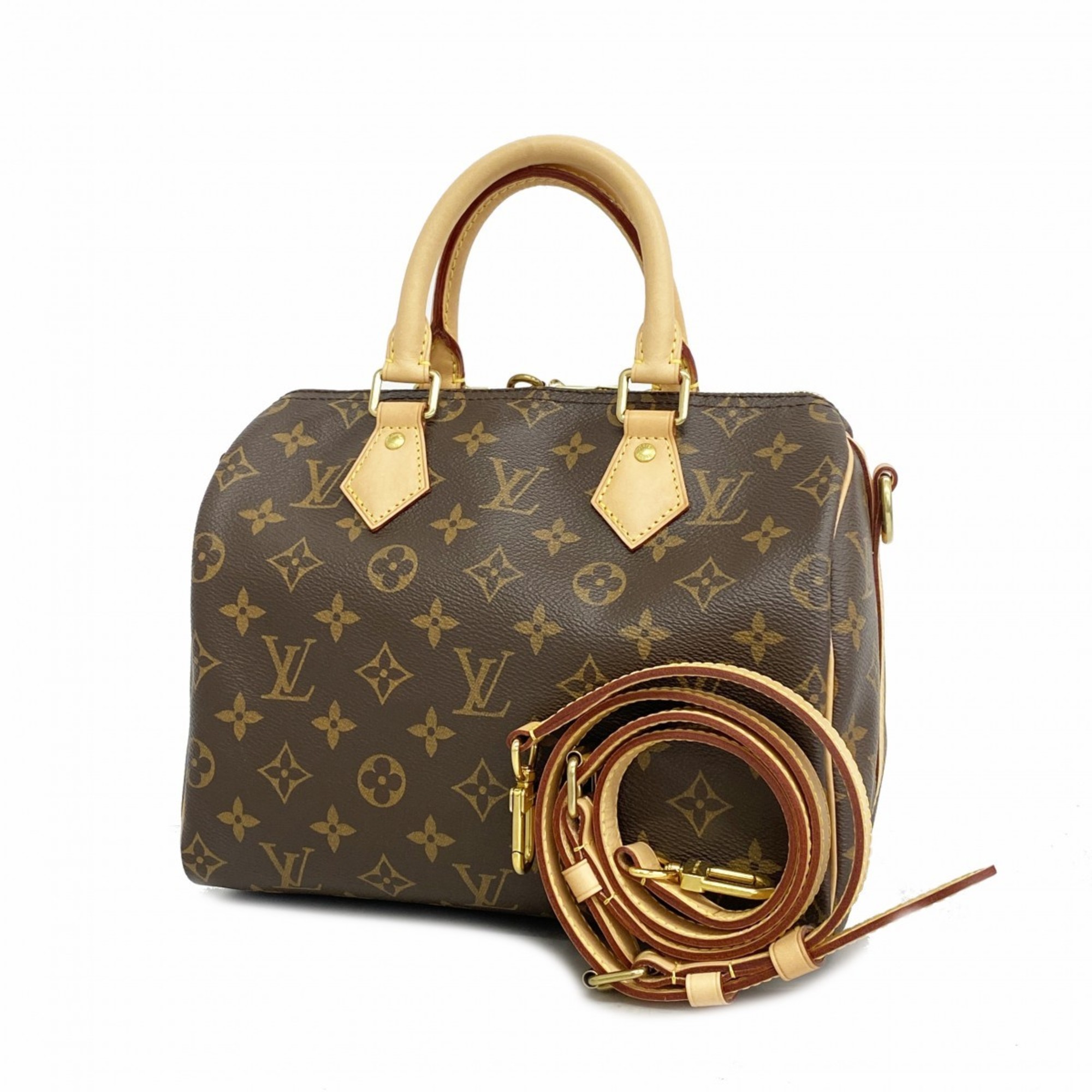 ルイ・ヴィトン(Louis Vuitton) ルイ・ヴィトン ハンドバッグ モノグラム スピーディバンドリエール25 M46977 ブラウンレディース