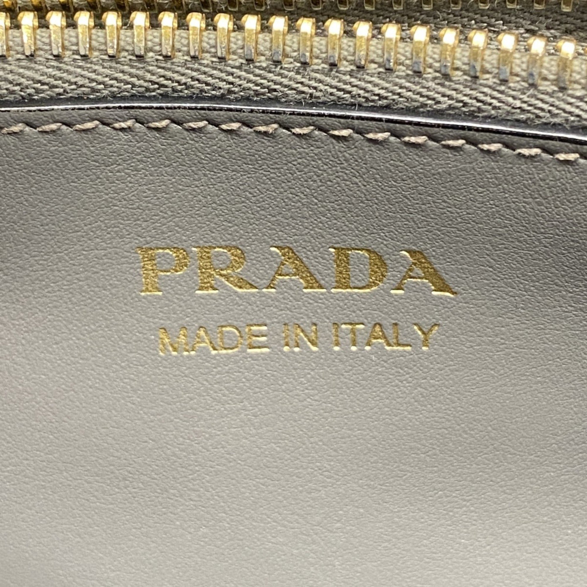 プラダ(Prada) プラダ ハンドバッグ サフィアーノ レザー グレー レディース