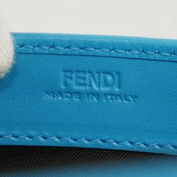 フェンディ(Fendi) フェンディ 長財布 レザー ライトブルー レディース