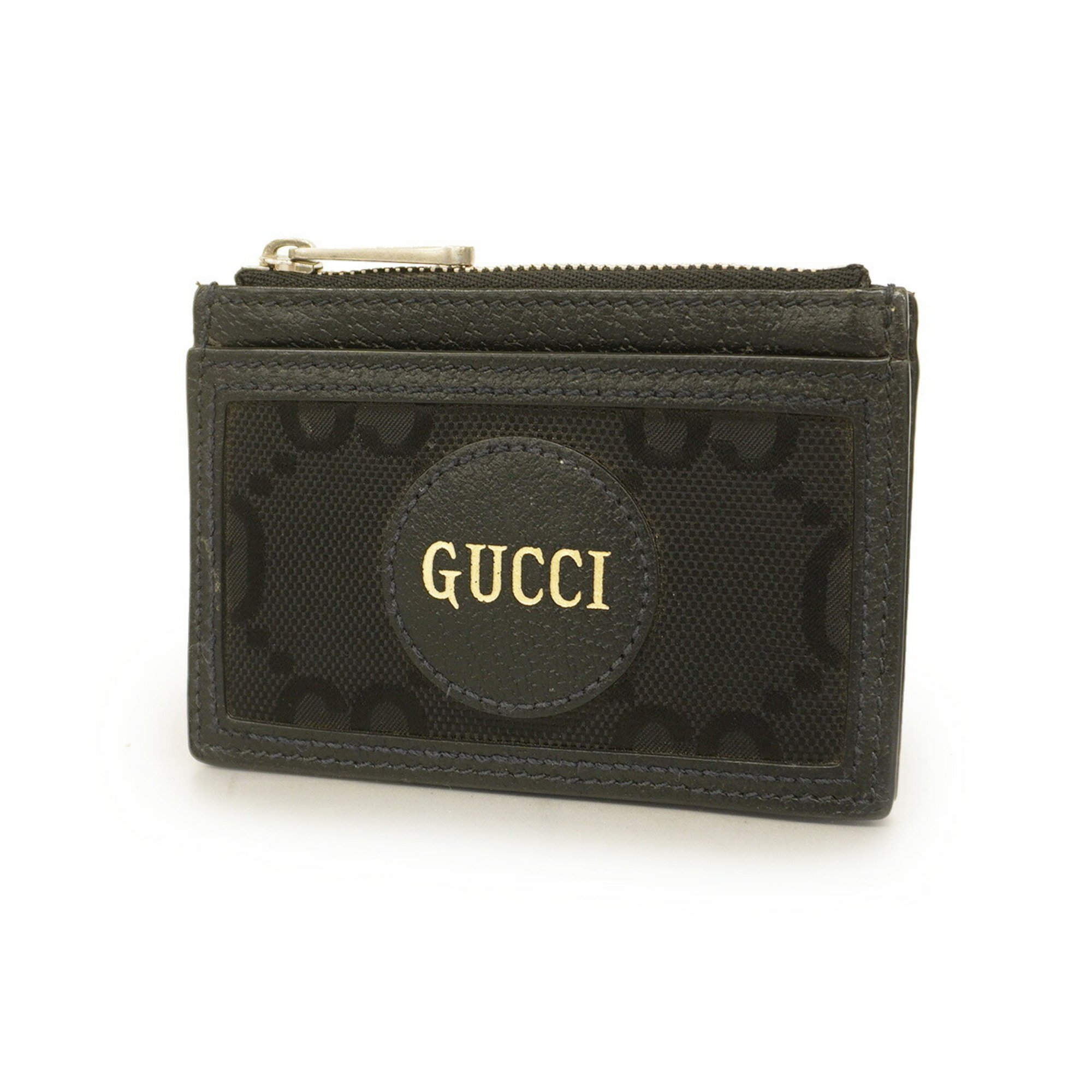 グッチ(Gucci) グッチ 名刺入れ・カードケース オブザグリッド 625583 ナイロン レザー ブラック メンズ | eLADY  Globazone