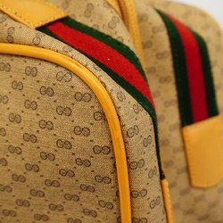 グッチ(Gucci) グッチ ボストンバッグ シェリーライン マイクロGG 012 39 4863  ブラウン メンズ レディース