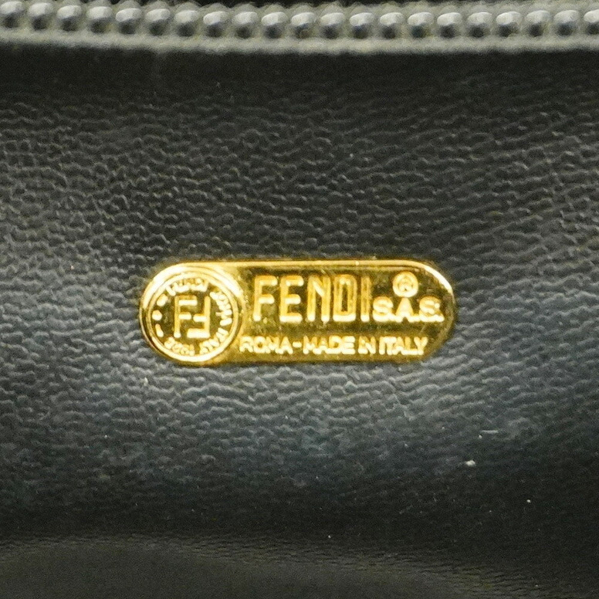 フェンディ(Fendi) フェンディ ハンドバッグ ペカン  ブラック レディース