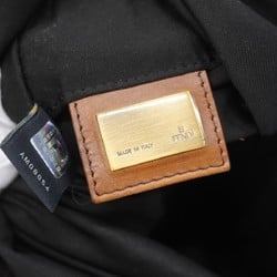 フェンディ(Fendi) フェンディ ショルダーバッグ ズッカ ナイロンキャンバス カーキ ブラウンレディース