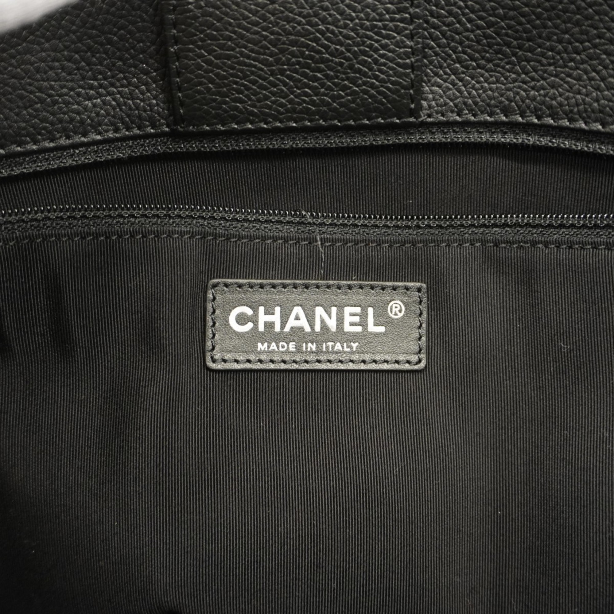 シャネル(Chanel) シャネル トートバッグ エグゼクティブ レザー ブラック レディース