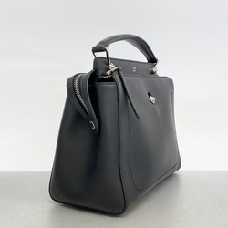 フェンディ(Fendi) フェンディ ハンドバッグ ドットコム レザー ブラック レディース