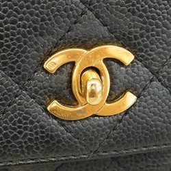 シャネル(Chanel) シャネル ハンドバッグ マトラッセ キャビアスキン ブラック レディース