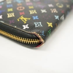 ルイ・ヴィトン(Louis Vuitton) ルイ・ヴィトン 長財布 モノグラム・マルチカラー ジッピーウォレット M60243 ノワール グルナード