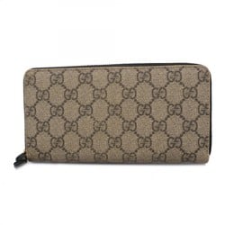 グッチ(Gucci) グッチ 長財布 GGスプリーム 410102  ブラウン シャンパンレディース