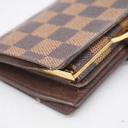 ルイ・ヴィトン(Louis Vuitton) ルイ・ヴィトン 財布 ダミエ ポルトモネビエヴィエノワ N61664 エベヌレディース