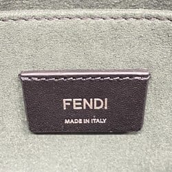 フェンディ(Fendi) フェンディ クラッチバッグ レザー グレー レディース