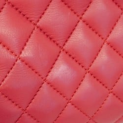 シャネル(Chanel) シャネル ハンドバッグ マトラッセ ラムスキン レッド レディース